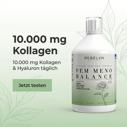 Fem Meno Balance Collageen Shots – Sinaasappel