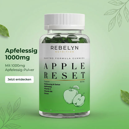 Appelazijn + C + B6 + Chroom Gummies - 60 st.
