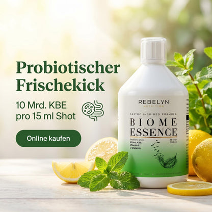 Biome Essence - Dagelijkse Shot voor Darmflora, Spijsvertering & Immuunsysteem
