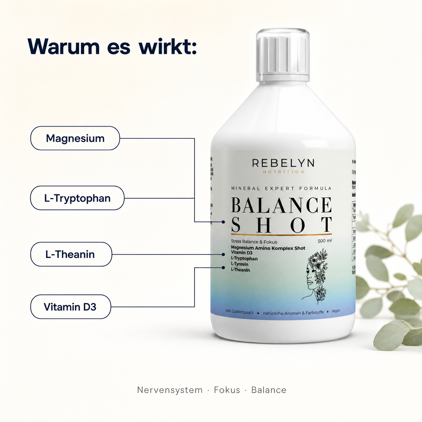 Magnesium Complex Shots Plus+ - 500ml