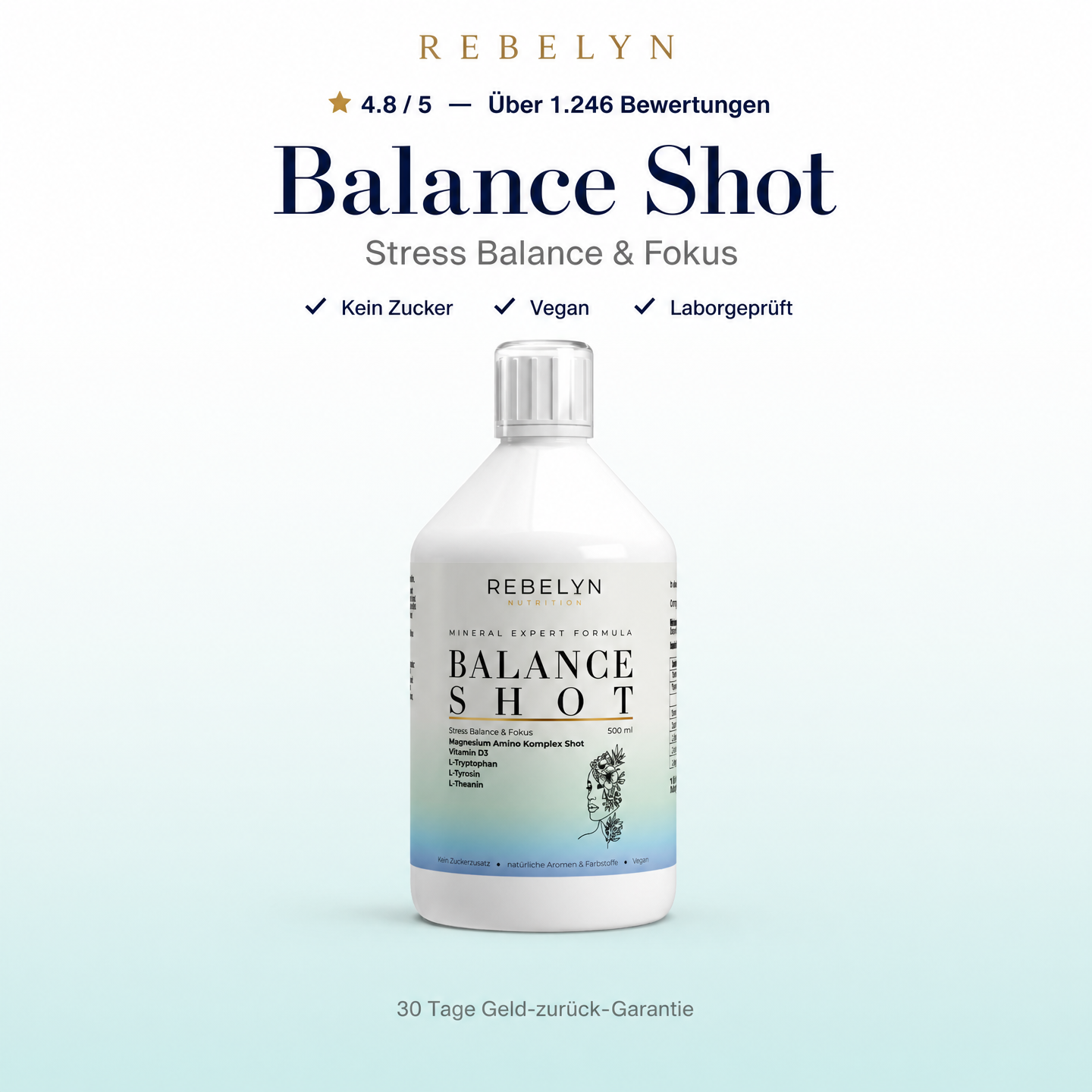 Magnesium Complex Shots Plus+ - 500ml